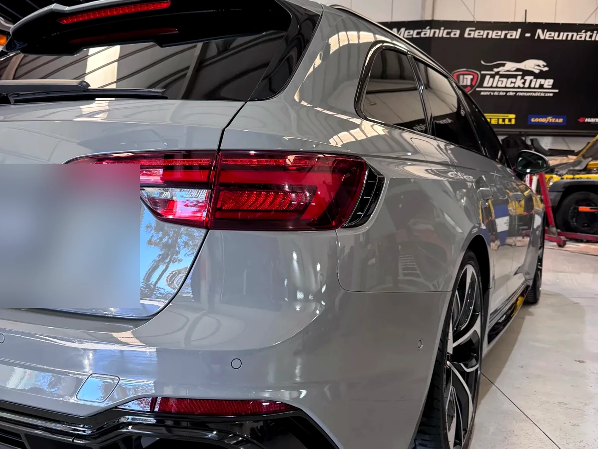 Audi · brillo exterior y remate final